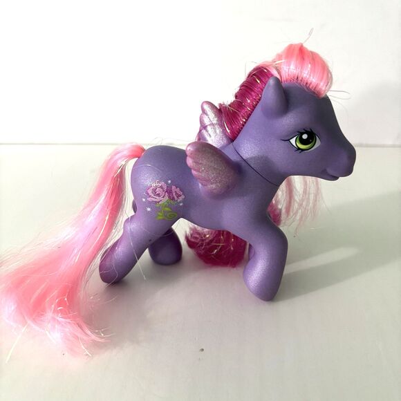 My Little Pony MLP G3 Royal Rose 2005 Crystal Princess Hasbro Vintage - Picture 1 of 7